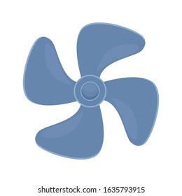 propeller icon over white background, colorful design, vector illustration