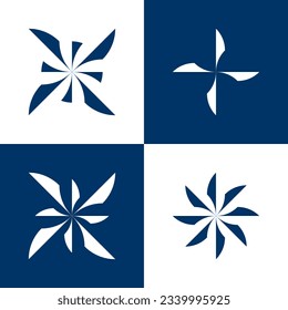 Propeller icon. Simple vector sign. Internet concept symbol for website button or mobile app. - Vector.
