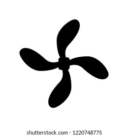 Propeller icon. Trendy Propeller logo concept on white background from Nautical collection. Suitable for use on web apps, mobile apps and print media.