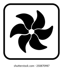 propeller icon - Vector