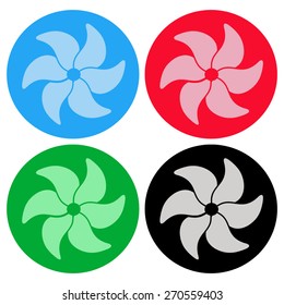 propeller icon - Vector