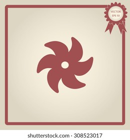 propeller icon - Vector