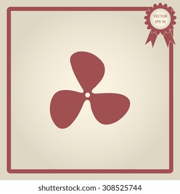propeller icon - Vector