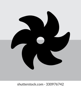 propeller icon - Vector