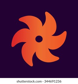 propeller icon - Vector