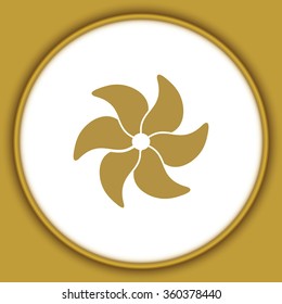 propeller icon - Vector
