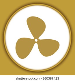 propeller icon - Vector