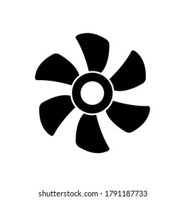 Propeller icon vector simple design