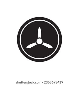 propeller icon vector template illustration logo design