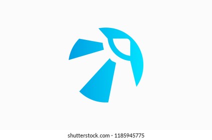 Propeller logo vector