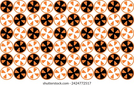 propeller, orange brown circle repeat seamless checkerboard chess design for fabric print, background, turbo, dot, circle, football, soccer, ball, flower, seamless, pattern