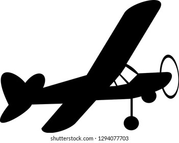 Propeller Plane Vector