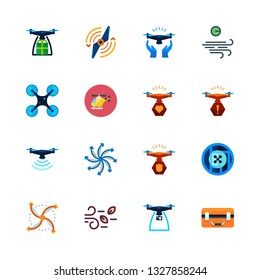 propeller vector icon set