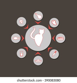 a proper diet for the cat