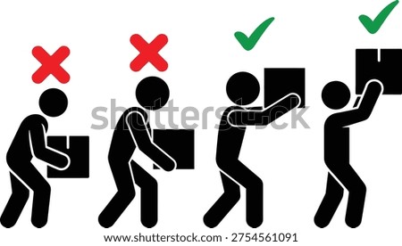 Proper techniques for lifting and carrying heavy boxes