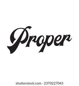 proper text on white background.