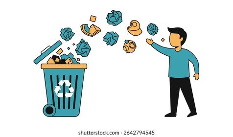 Proper waste management is essential for a sustainable future and community well being