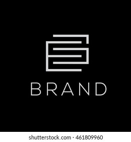 Properties brand vector logo template