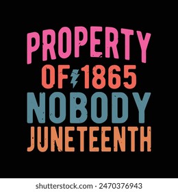 Propiedad de 1865 Nadie Juneteenth