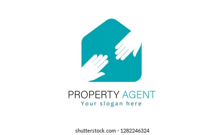 Property agent logo concept inspiration. Property business logo template vector illustration 