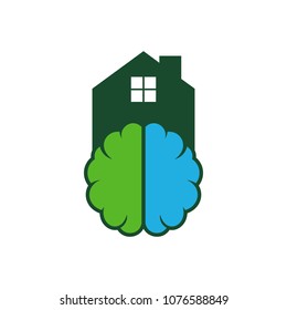 Property Brain Logo Icon Design