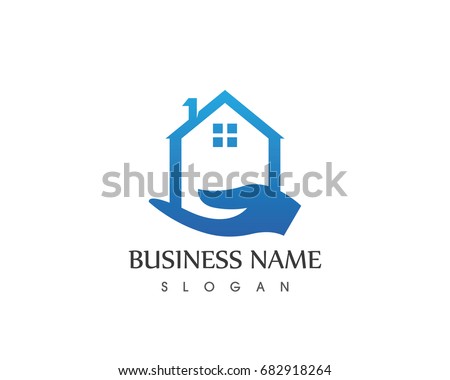 Property And Building Home Logo Design