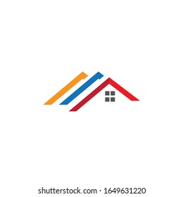 property and business logo template vector icon