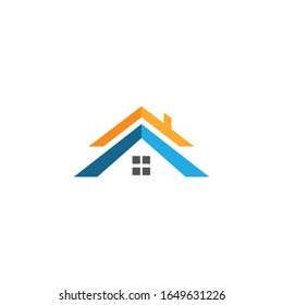 property and business logo template vector icon