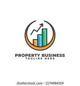 Property Business Logo Vector Icon Illustration