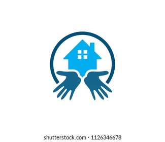 Property care Logo Template vector