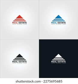 Property and construction creative logo design