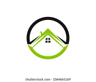 Property and Construction Home Logo design for business corporate sign