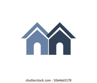 Property and Construction Home Logo design for business corporate sign