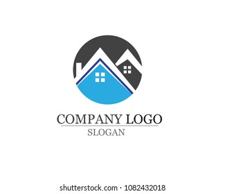 Property and Construction Logo design for business corporate sign