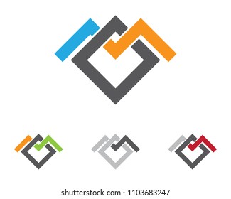 Property and Construction Logo design for business corporate sign
