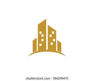 Property and Construction Logo design for business corporate sign . Vector Logo