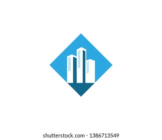 Property and construction logo design vector