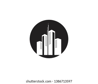Property and construction logo design vector