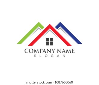 Property Construction Logos Stock Vector (Royalty Free) 1087658060 ...