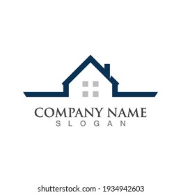 Property and Construction Vector design, real estate logo template