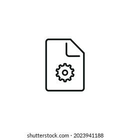 Property document icon vector illustration