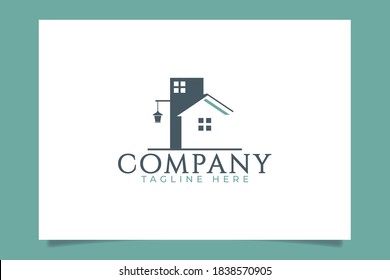 property and estate logo vector graphic for any business