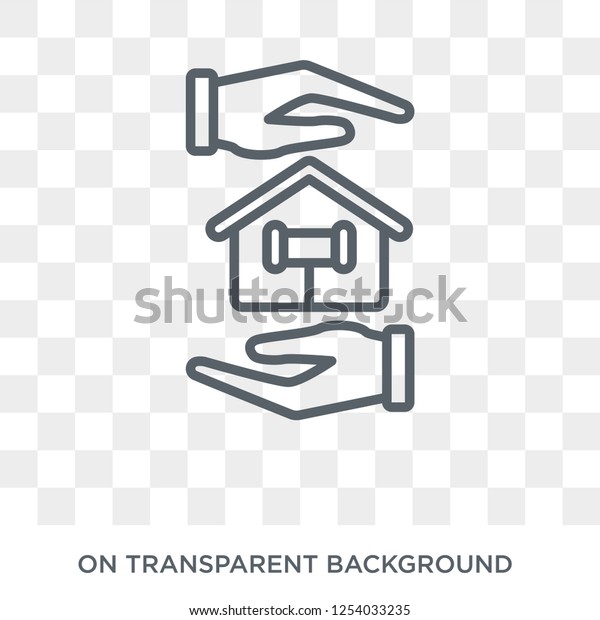 Property Finance Icon Trendy Flat Vector Stock Vector Royalty Free 1254033235