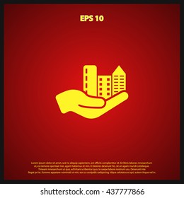 property in hand icon