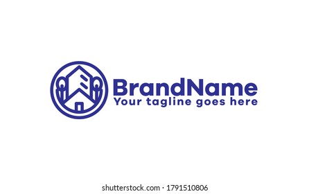 property home building logo vector eps