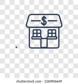 Property icon. Trendy Property logo concept on transparent background from Technology collection