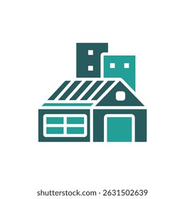icono de propiedad. Vector. Trazo editable. Signo de estilo lineal para uso Diseño web, logotipo. Ilustración de símbolo.
