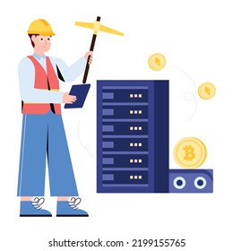 A property investment flat vector illustration 