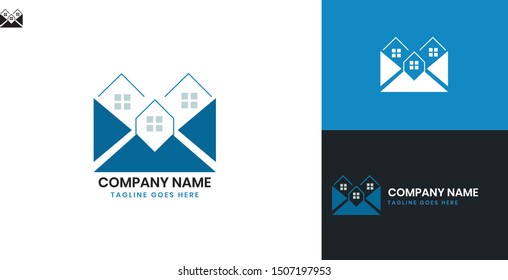 Property logo - All elements on this template are editable with vector software, suitable for Property Business / Industry.