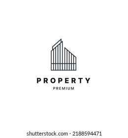 Property logo concept for business corporate